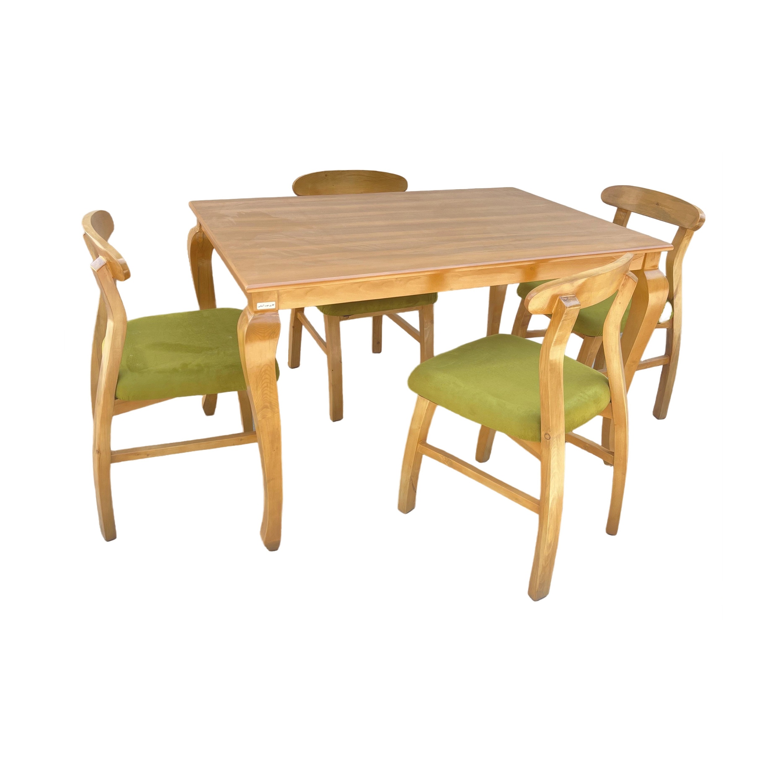 میز و صندلی ناهارخوری 4 نفره گالری چوب آشنایی مدل Khod-Kh-mehr