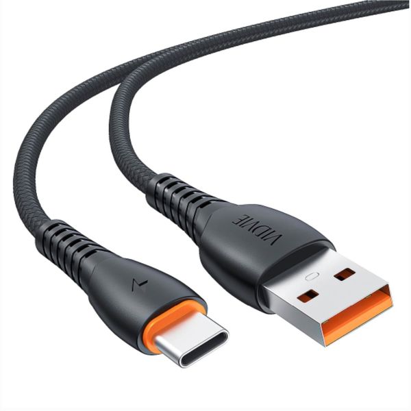 کابل شارژر USB به USB-C ویدوی مدل CB4008T طول1.2 متر