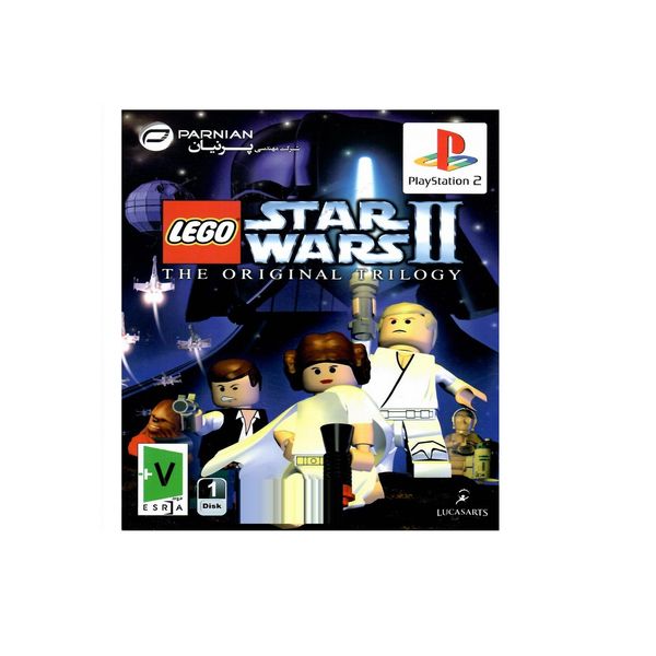 بازی Lego StarWars ll the orginaltrilogy مخصوص PS2 نشر پرنیان