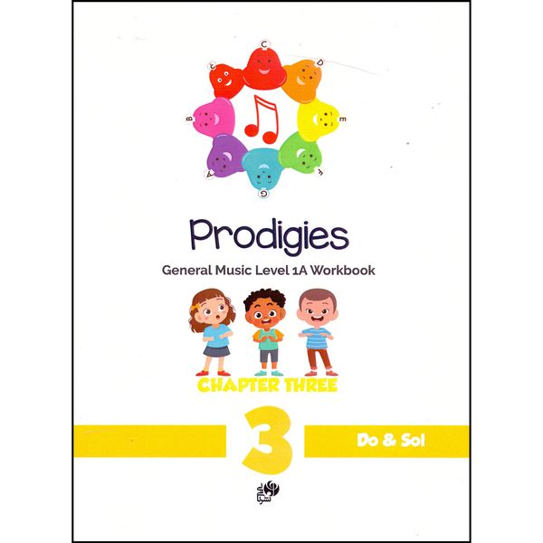  کتاب  Prodigies General Music Level 1A Workbook اثر راب یانگ و سام یانگ انتشارات نای و نی جلد 3