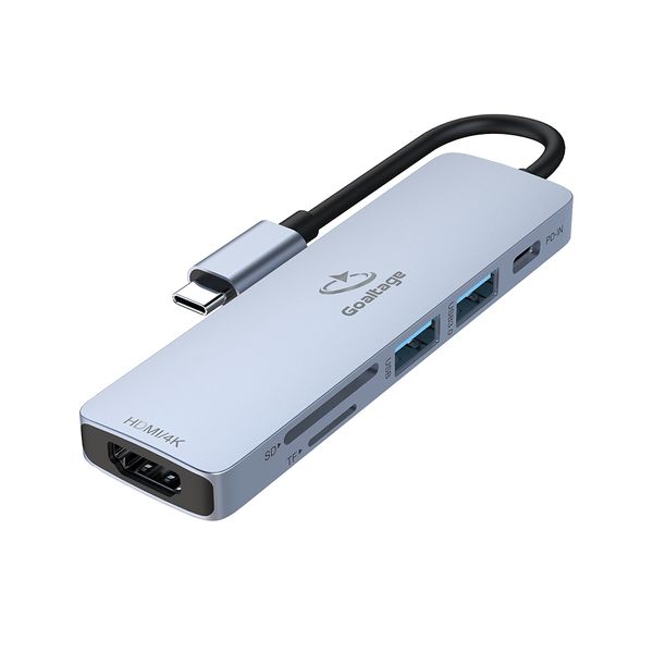 هاب 6 پورت USB-C گلتیج مدل HU01