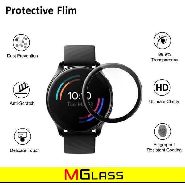 محافظ صفحه نمایش نانو ام‌گلس مدل NMG مناسب برای ساعت هوشمند هایلو LS05 Solar بسته دو عددی