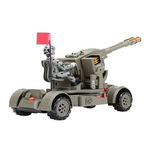 اسباب بازی جنگی مدل تانک ضد هوایی کنترلی شارژی