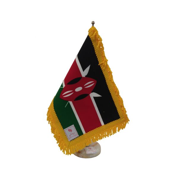 پرچم رومیزی ایران اسکرین طرح پرچم کنیا مدل 20440