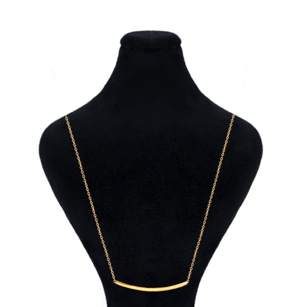گردنبند طلا 18 عیار زنانه ماوی گالری مدل یونانی