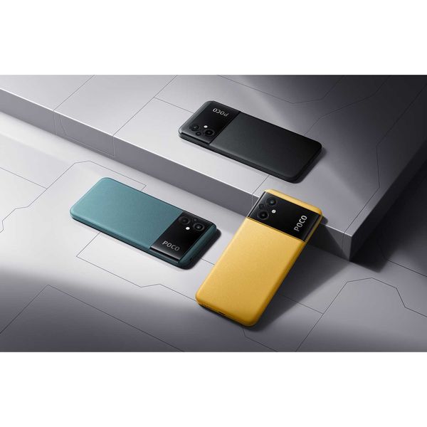 گوشی موبایل شیائومی مدل Poco M5 دو سیم کارت ظرفیت 64 گیگابایت و رم 4 گیگابایت - پک هند