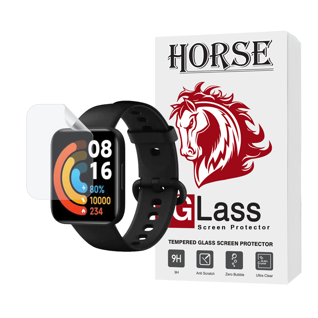 محافظ صفحه نمایش هیدروژل هورس مدل MTBWH مناسب برای ساعت هوشمند شیائومی Redmi Watch 2 Lite