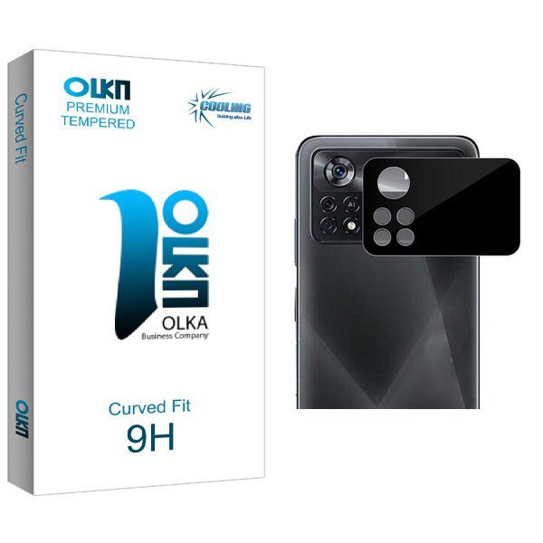 محافظ لنز گوشی کولینگ مدل Olka 3D مناسب برای گوشی موبایل شیائومی Poco X4 Pro