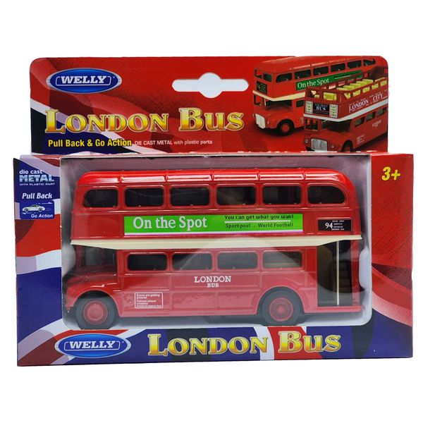 اتوبوس بازی ولی مدل دوطبقه اتوبوس لندن londen bus
