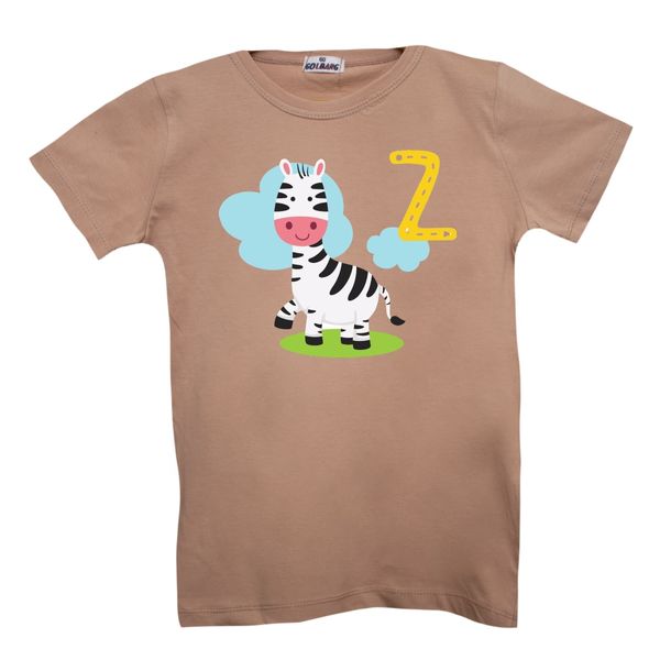 تی شرت بچگانه مدل گورخر کد 5