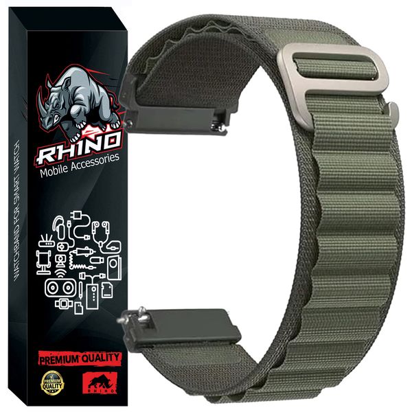 بند راینو مدل Alpine مناسب برای ساعت هوشمند سامسونگ Galaxy Watch 3 41mm / Gear S2 / Gear S2 Classic / Gear Sport
