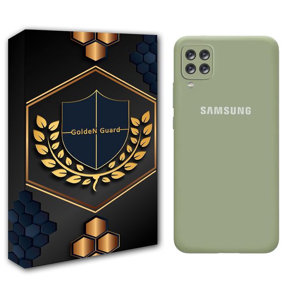 کاور گلدن گارد مدل سیلیکونی پاک کنی مناسب برای گوشی موبایل سامسونگ Galaxy A12