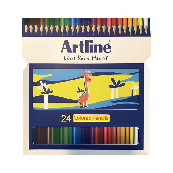 مداد رنگی 24 رنگ آرت این مدل KL458