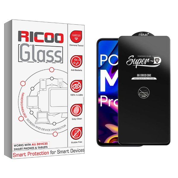 محافظ صفحه نمایش ریکو مدل RiC2 Superd_ESD مناسب برای گوشی موبایل شیائومی Poco M6 Pro 5G