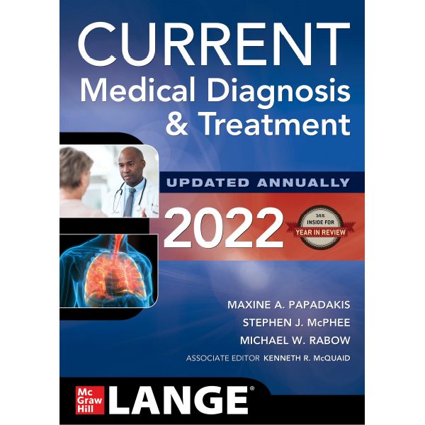 کتاب Current Medical Diagnosis and Treatment 2022 اثر Maxine A. Papadakis انتشارات مک گرا هیل 