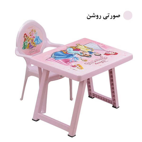 ست میز و صندلی کودک مدل ROSE