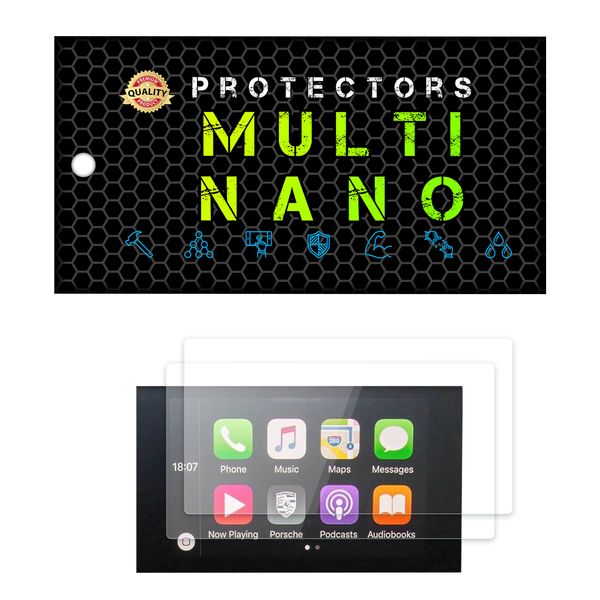 محافظ صفحه نمایش خودرو مولتی نانو مدل X-S2N مناسب برای پورشه Macan 2017 بسته دو عددی