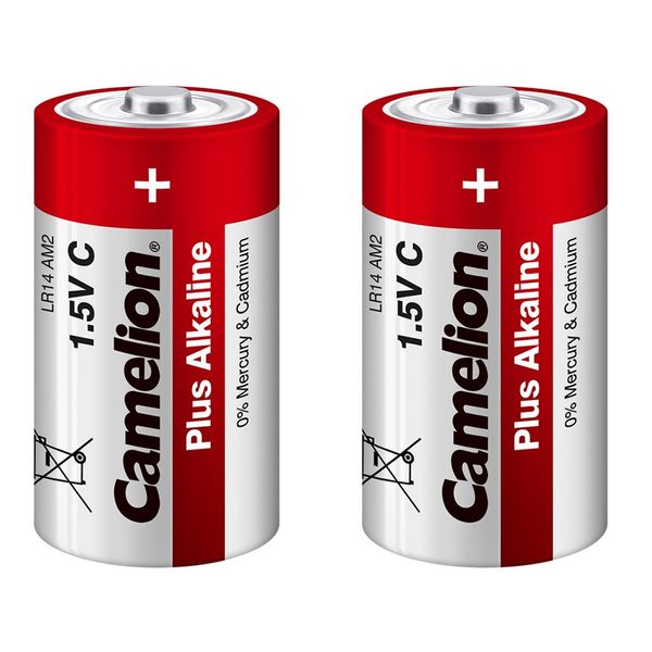 باتری C کملیون مدل PLUS-C بسته دو عددی