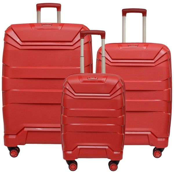 مجموعه سه عددی چمدان ترک مدل TRK 16576