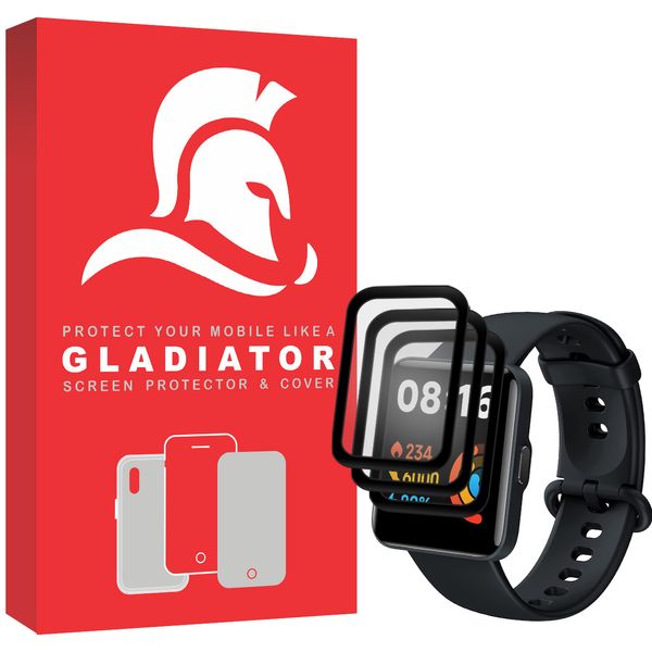 محافظ صفحه نمایش گلادیاتور مدل GWP3000 مناسب برای ساعت هوشمند شیائومی Poco Watch بسته سه عددی