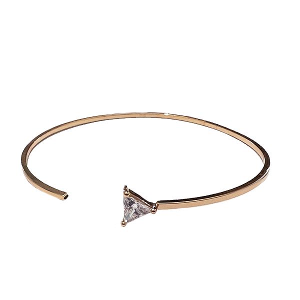 دستبند زنانه تاش مدل diamond triangle