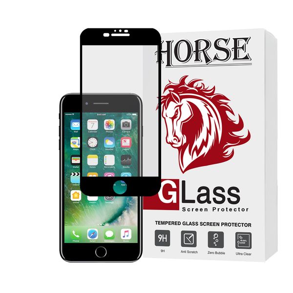   محافظ صفحه نمایش سرامیکی مات هورس مدل MCERAMHORS مناسب برای گوشی موبایل اپل iPhone 7 / 8