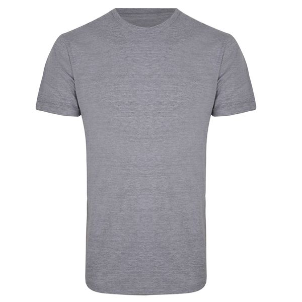 تی شرت آستین کوتاه مردانه دکسونری مدل 271000215 نخ پنبه رنگ طوسی