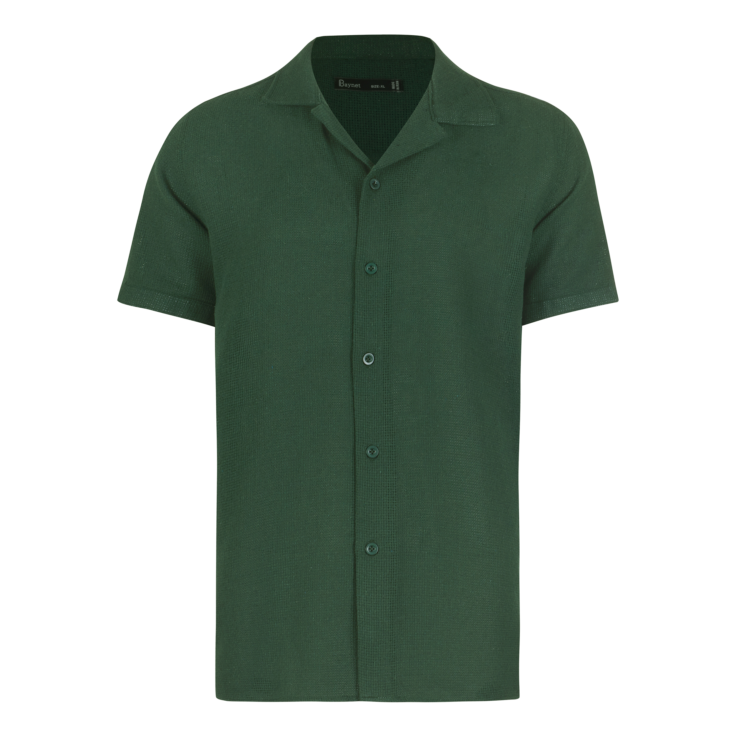 پیراهن آستین کوتاه مردانه باینت مدل 772-3 رنگ سبز