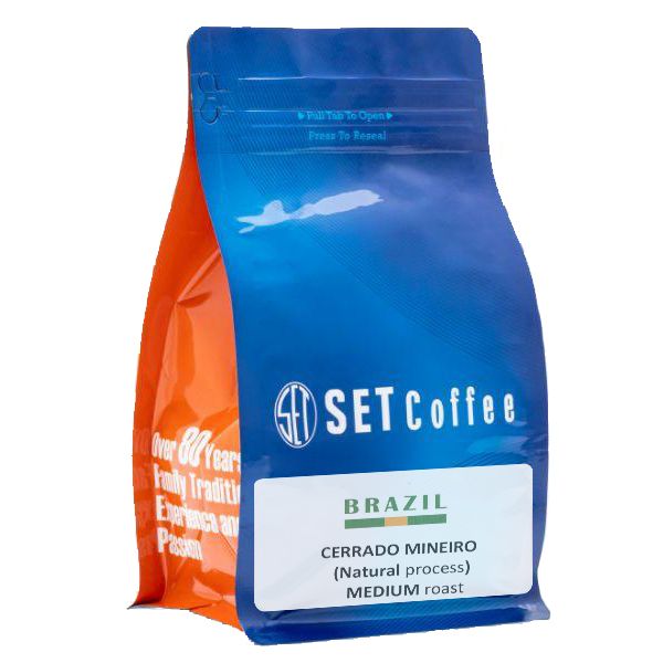 دانه قهوه برزیل سرادو قهوه ست - 250 گرم