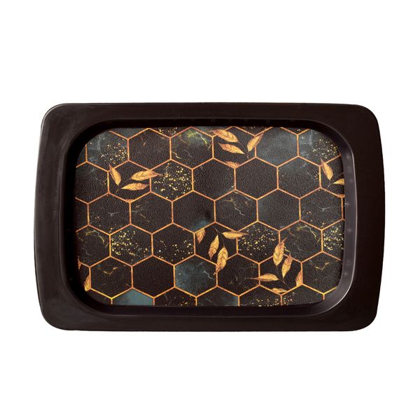 سینی مهروز مدل E-2003-49 طرح لانه زنبوری