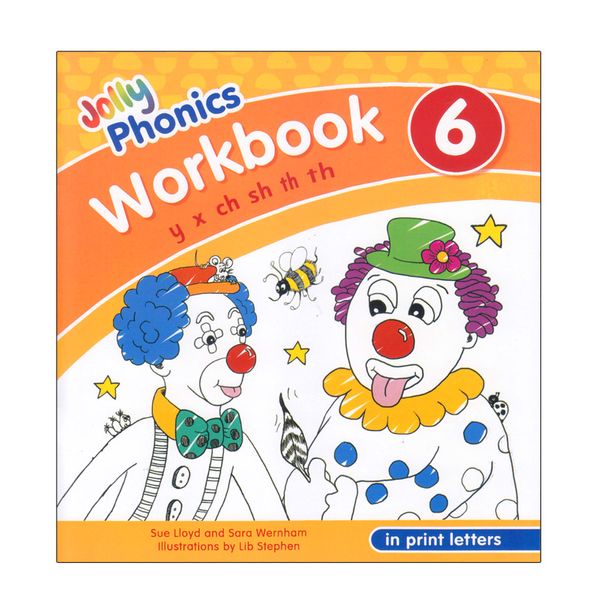 کتاب Jolly Phonics Workbook 6 اثر Sara Wernham and Sue Lioyd انتشارات الوندپویان