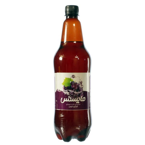 نوشیدنی گازدار میوه ای انگور قرمز هایسنس - ۱ لیتر