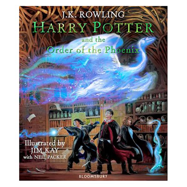 کتاب Harry Potter and the Order of the Phoenix: Illustrated Edition اثر J. K. Rowling انتشارات بلومزبری