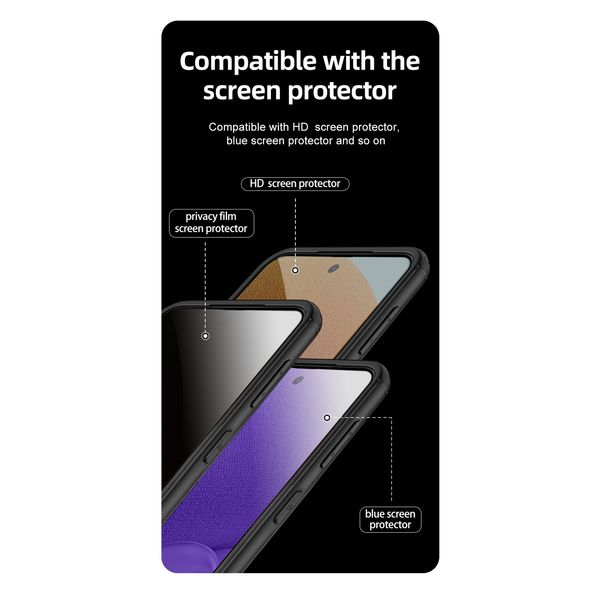کاور سامورایی مدل Specter مناسب برای گوشی موبایل سامسونگ Galaxy A55 / A55 5G