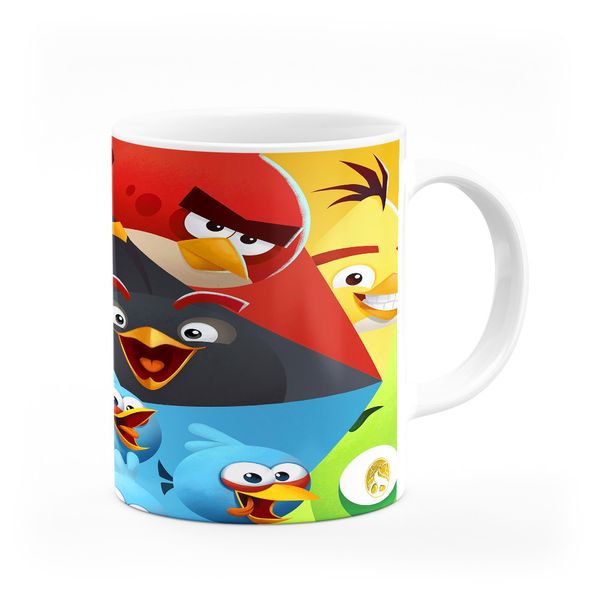 ماگ هومرو طرح انیمیشن پرندگان خشمگین The Angry Birds مدل MG3215
