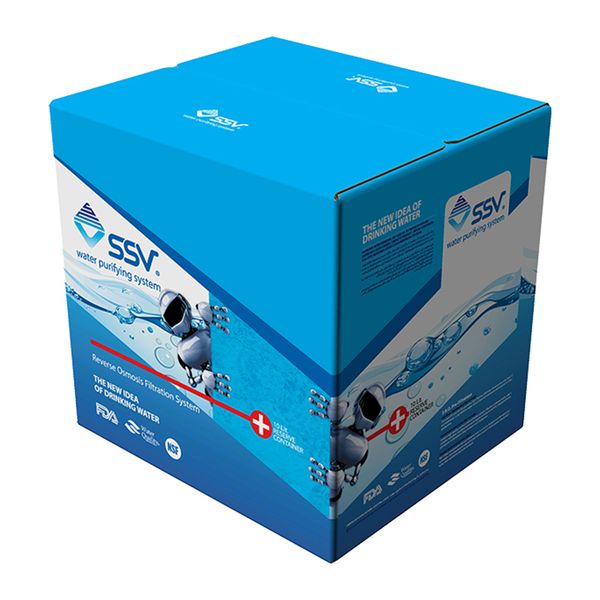 دستگاه تصفیه کننده آب اس اس وی مدل UltraClear 2W X900 به همراه شیر دستگاه تصفیه آب