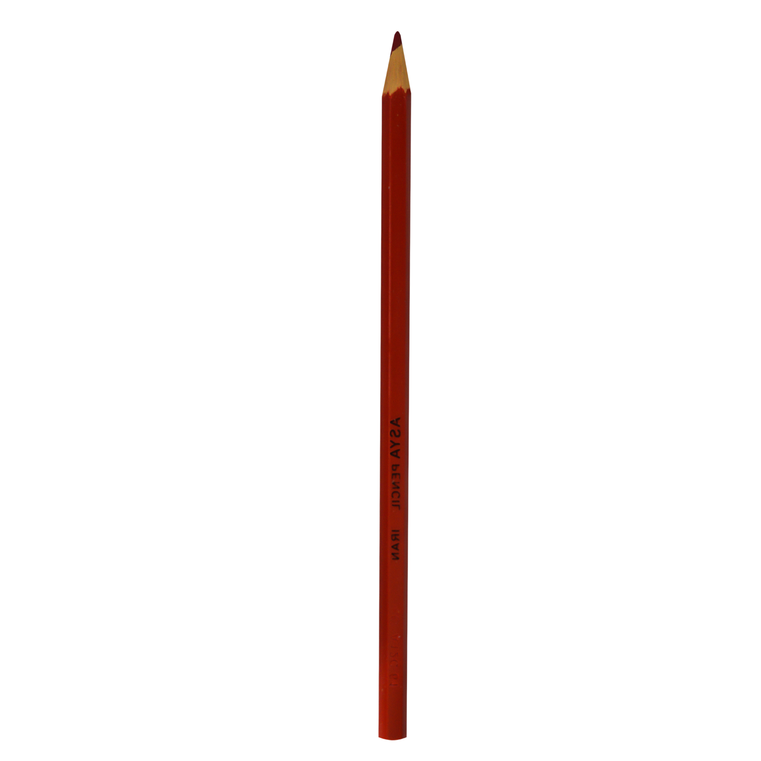 مداد قرمز آسیا مدل A22-G بسته 12 عددی
