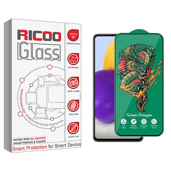 محافظ صفحه نمایش ریکو مدل RiC2 Green_Dragon مناسب برای گوشی موبایل سامسونگ Galaxy A72