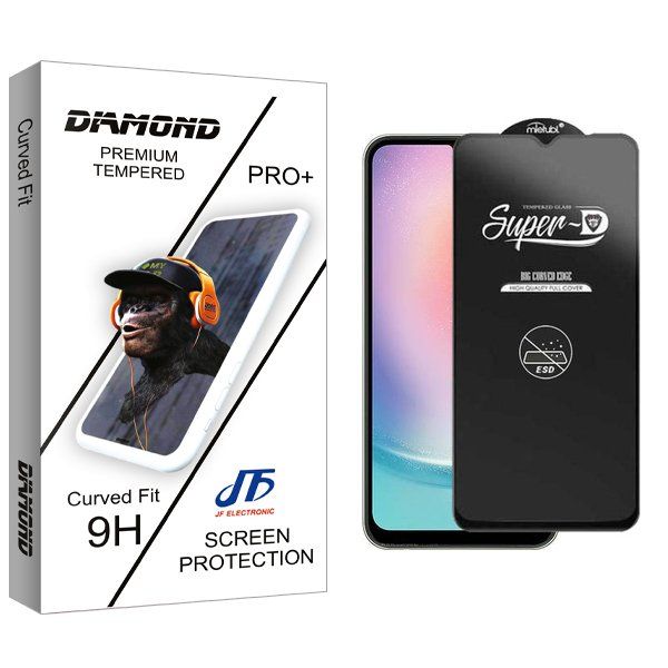 محافظ صفحه نمایش جی اف مدل Diamond SuperD_ESD مناسب برای گوشی موبایل سامسونگ Galaxy A24