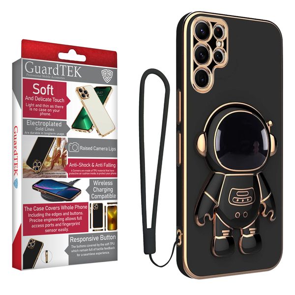 کاور گاردتک اساک مدل Astronaut Strap مناسب برای گوشی موبایل سامسونگ Galaxy S23 Ultra به همراه بند