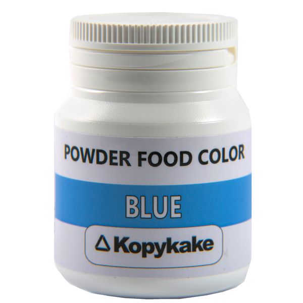 رنگ خوراکی پودری محلول در آب آبی کپی کیک - 25 گرم
