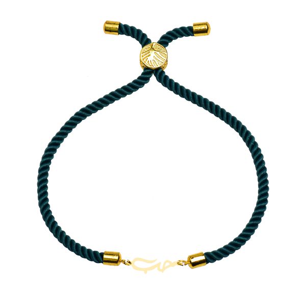 دستبند طلا 18 عیار زنانه کرابو طرح حب مدل Kr102223