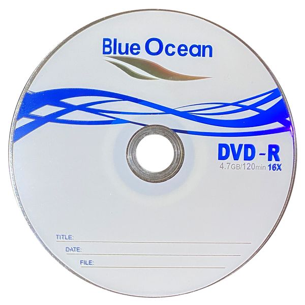 دی وی دی خام مدل Blue Ocean بسته 30 عددی