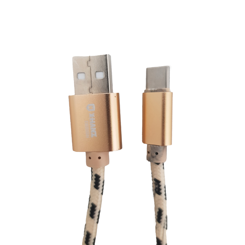 کابل تبدیل USB بهUSB-C ایکس هانز مدل hl300 طول 3متر