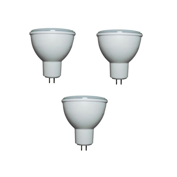 لامپ هالوژن ال ای دی 5 وات مدل حسیس پایه سوزنی بسته 3 عددی