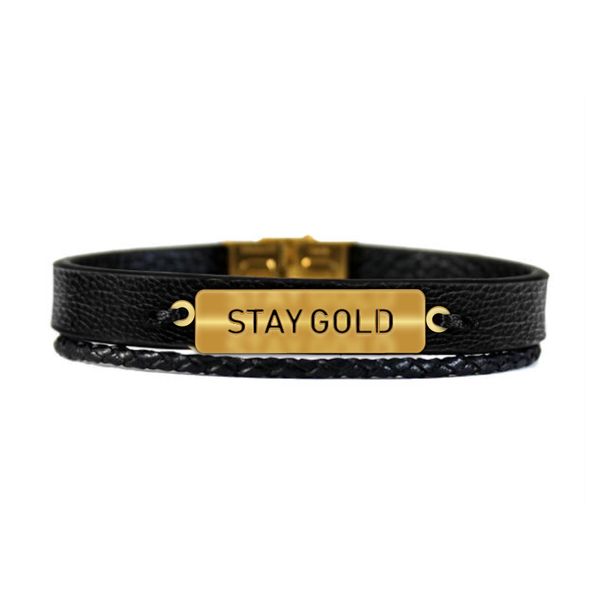 دستبند طلا 18 عیار زنانه شمیم گلد گالری مدل مستطیل کد DCH12 STAY GOLD