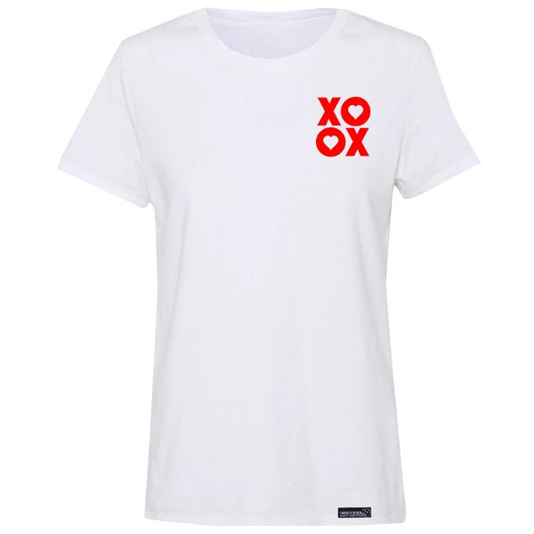 تی شرت آستین کوتاه زنانه 27 مدل XOXO کد MH1811