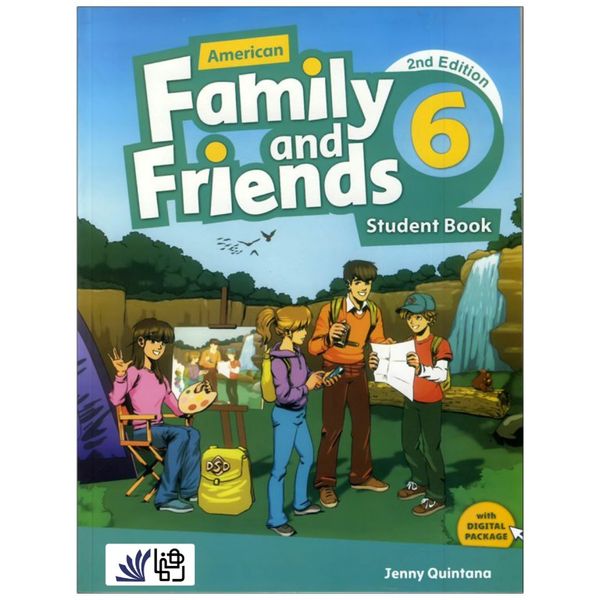 کتاب American Family and Friends 2nd 6 اثر Naomi Simmons انتشارات رهنما 