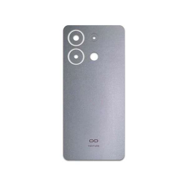 برچسب پوششی ماهوت مدل Matte-Silver مناسب برای گوشی موبایل شیائومی Redmi Note 13 4G