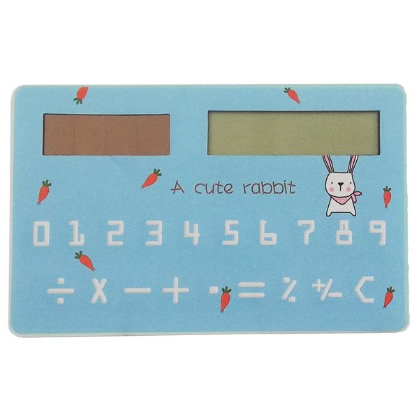 ماشین حساب مدل لمسی هویج خرگوش key less flat